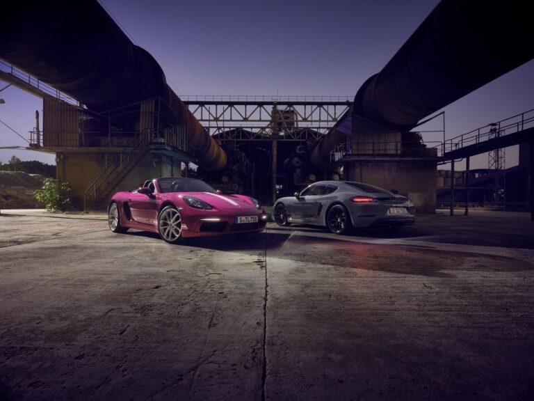 Porsche 718 Boxster e Cayman