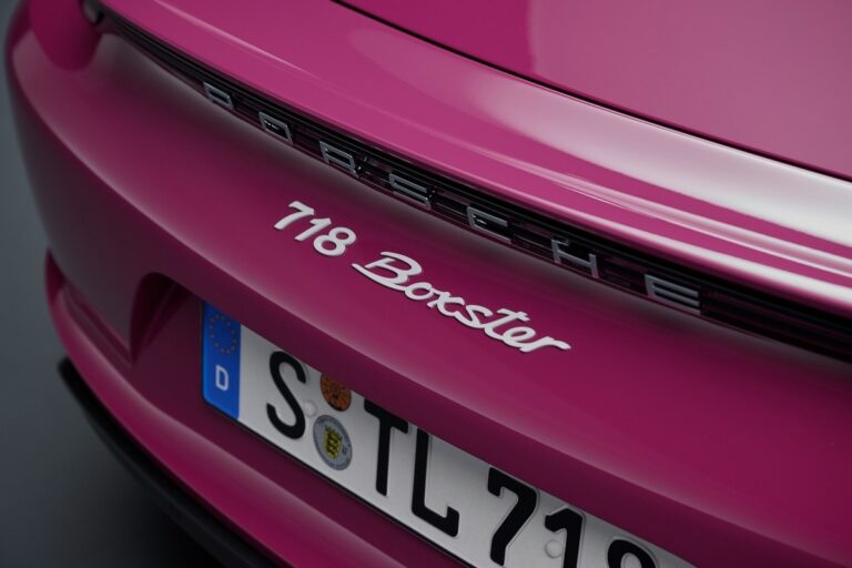 Porsche 718 Boxster e Cayman Style Edition