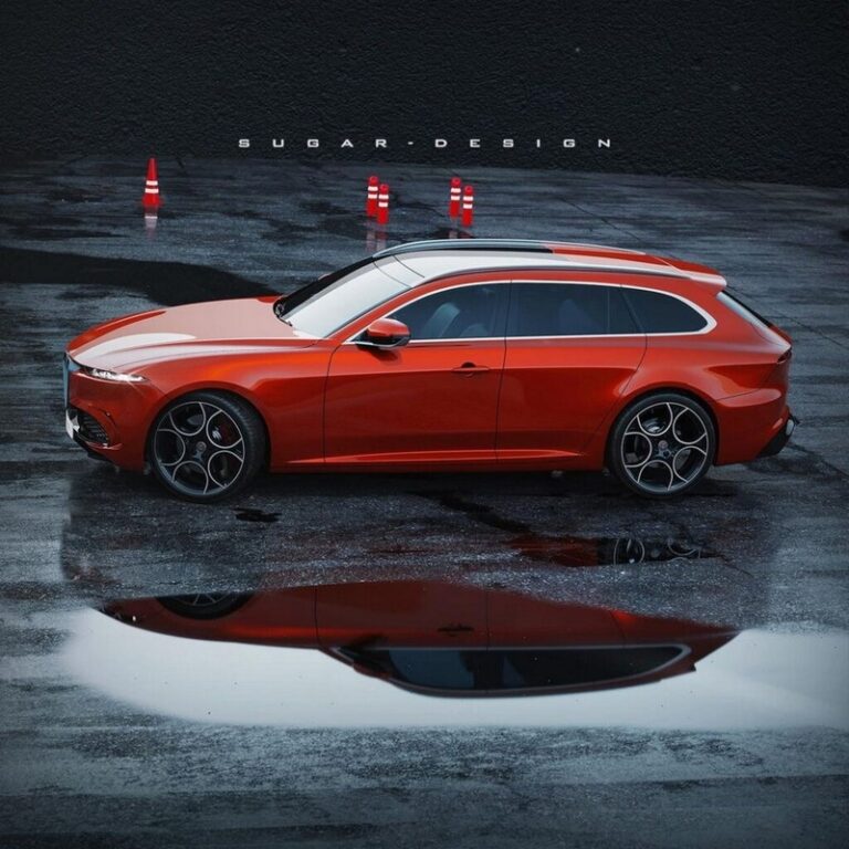 Alfa Romeo Giulia SW: il rendering di Sugar Chow