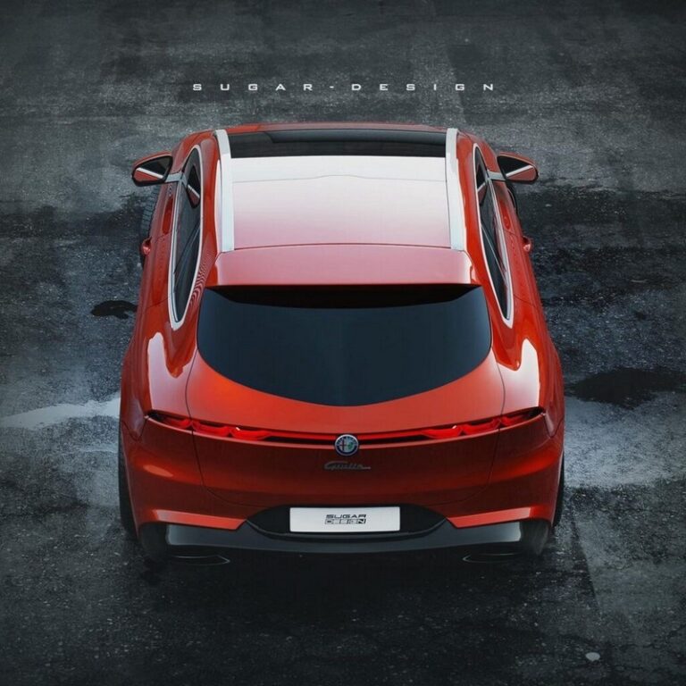 Alfa Romeo Giulia SW: il rendering di Sugar Chow