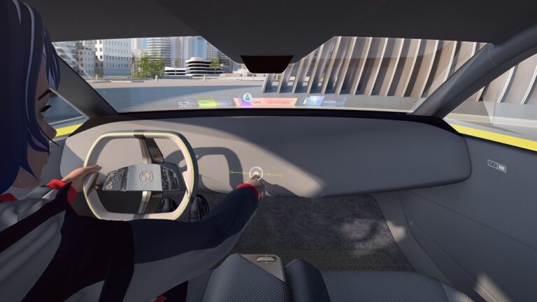 BMW i Vision Dee al CES di Las Vegas 2023