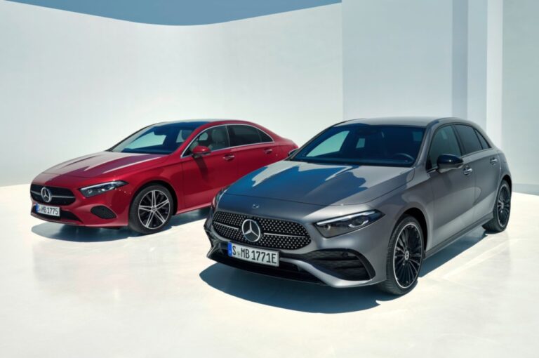 Mercedes Classe A 2023: immagini ufficiali