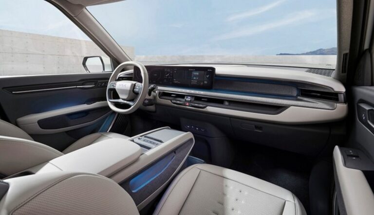 Kia EV9: immagini ufficiali