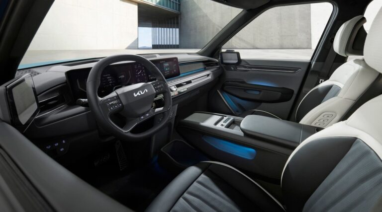 Kia EV9: immagini ufficiali