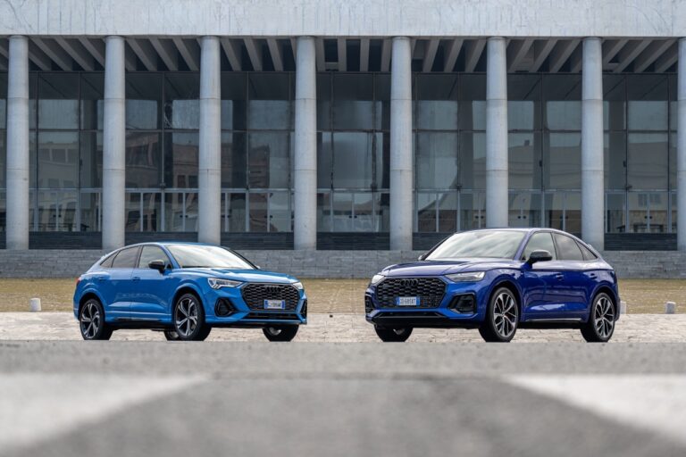 Audi Indentity Black: le foto del test a Roma