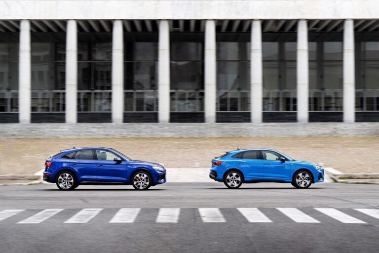 Audi Indentity Black: le foto del test a Roma