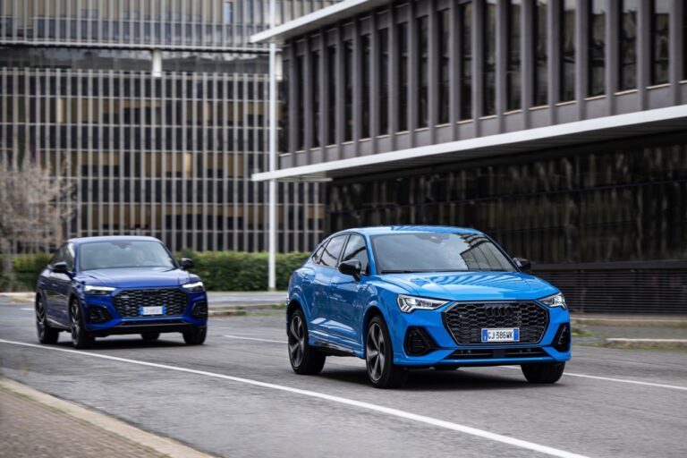 Audi Indentity Black: le foto del test a Roma