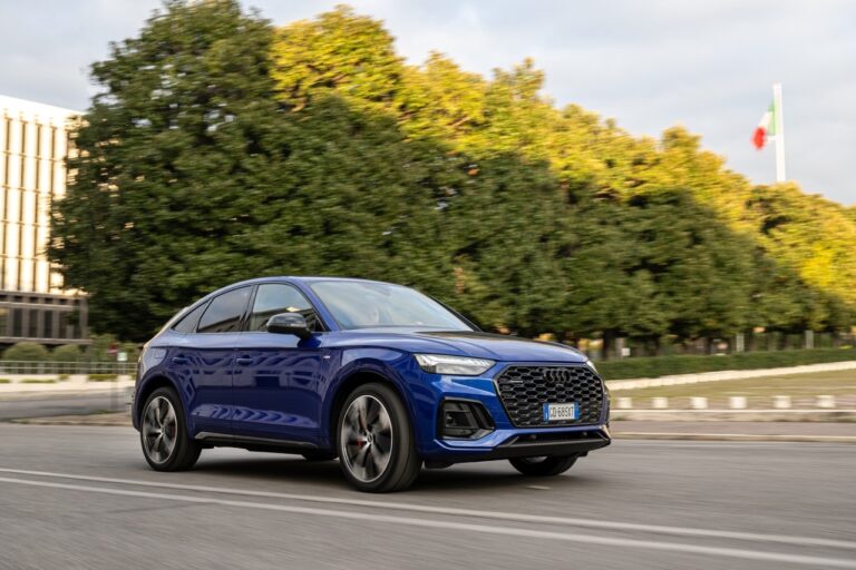 Audi Indentity Black: le foto del test a Roma