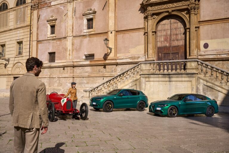 Alfa Romeo Giulia e Stelvio Quadrifoglio 100° Anniversario: immagini ufficiali
