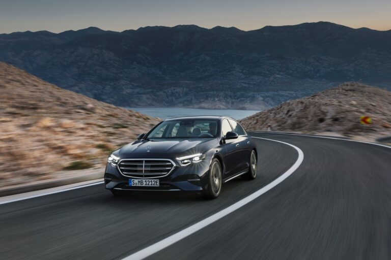 Nuova Mercedes-Benz Classe E 2023: immagini ufficiali