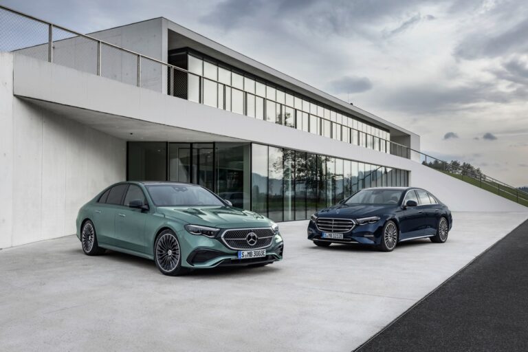 Nuova Mercedes-Benz Classe E 2023: immagini ufficiali
