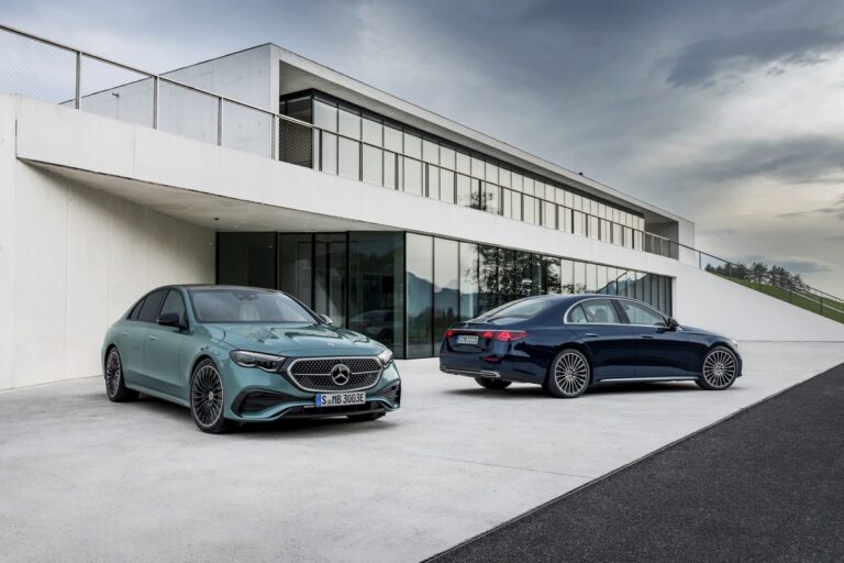 Nuova Mercedes-Benz Classe E 2023: immagini ufficiali