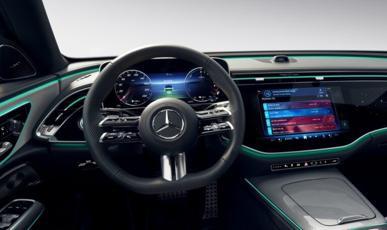 Nuova Mercedes-Benz Classe E 2023: immagini ufficiali