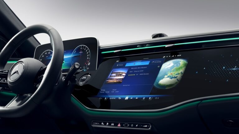 Nuova Mercedes-Benz Classe E 2023: immagini ufficiali
