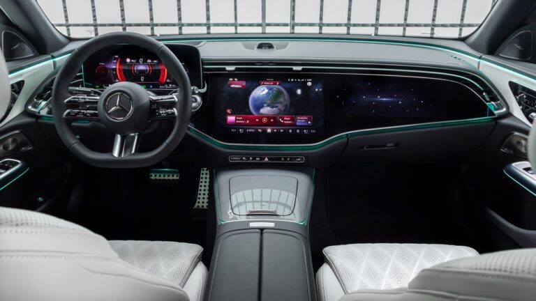 Nuova Mercedes-Benz Classe E 2023: immagini ufficiali