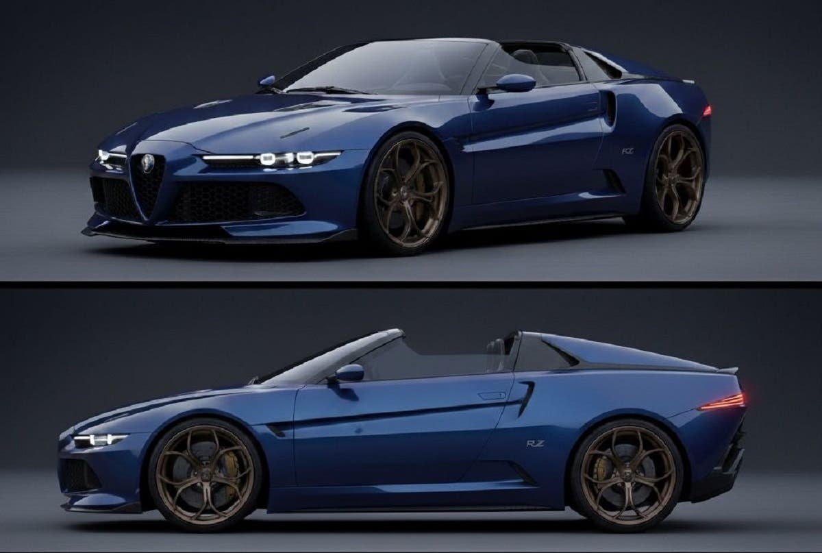Questo render Alfa Romeo ha fatto impazzire il web: il futuro della RZ
