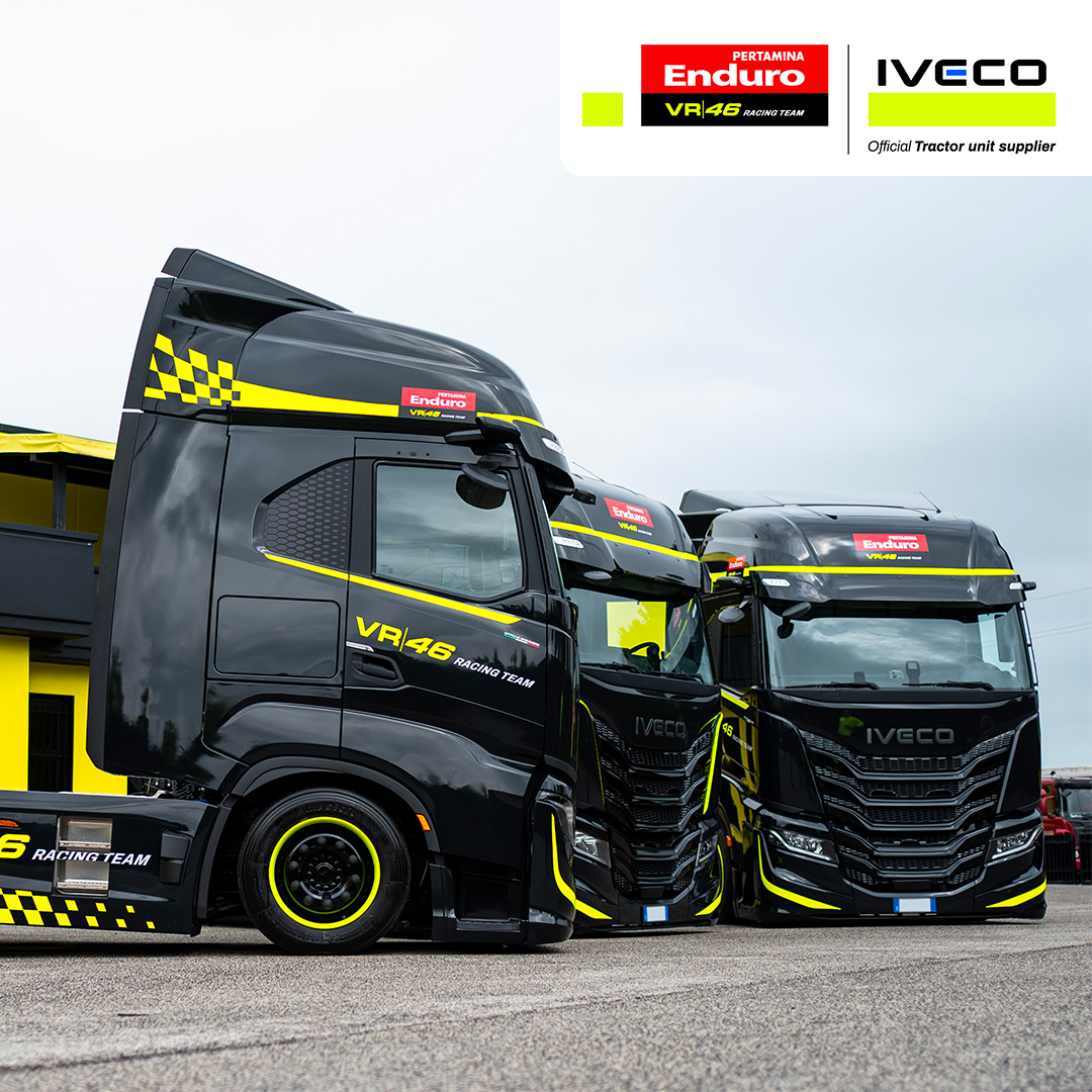 Iveco S-Way VR46: arriva la serie speciale dedicata a Valentino Rossi - Motori.it