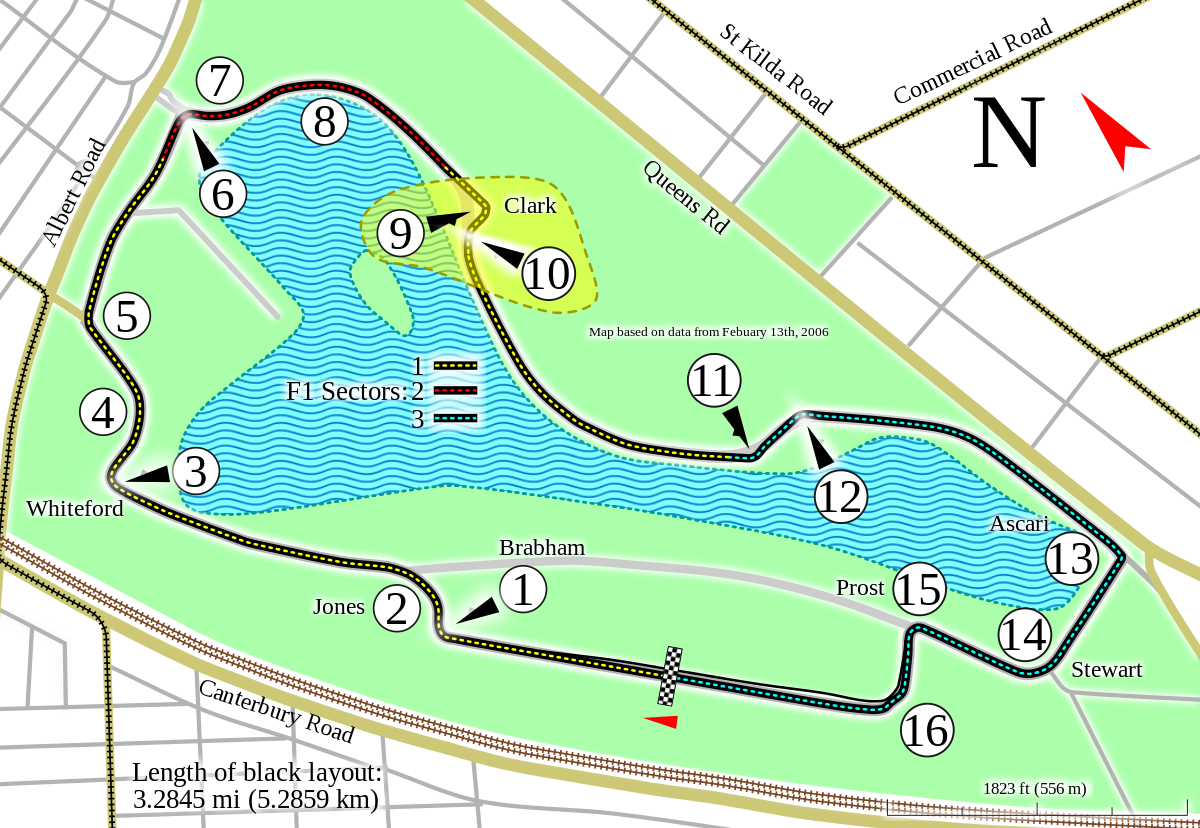 F1 Circuito dell'Albert Park, Melbourne, Australia - foto 1